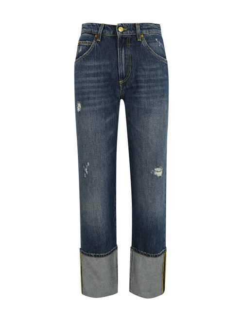 Jeans Classic Caroline con risvolti Roy Roger's | RND90066D5932775C0999